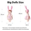 Non-Toxic Metoo Angela Pastoral Bunny Princess Dollrural Style Stuffed Plush Cute Toy Kids Birthday Gifts For Baby