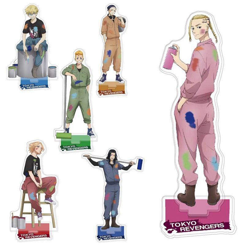 Captivating Tokyo Revengers Acrylic Stand Featuring Draken And Manjiro Sano Anime Characters