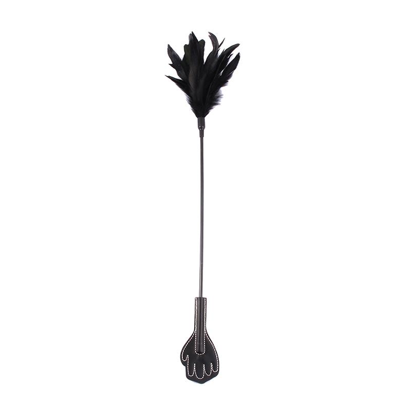 Feather Pu Leather Paddles Whip Spanking Flogger Role Play Horse Riding For Fun Sex Toys Adult Sex Toys