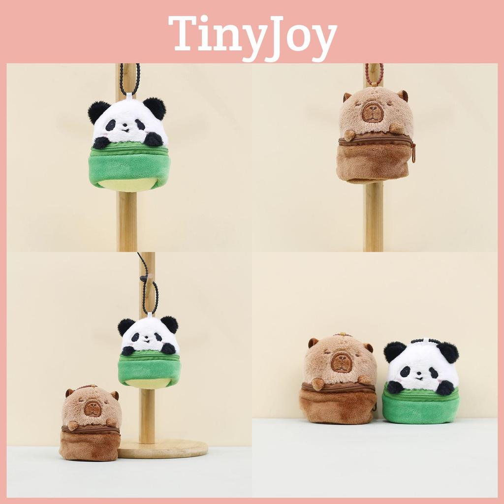 Adorable Bamboo Panda Plush Toy Keychain Cute Bag Accessory With Soft Pp Cotton