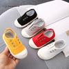 Children'S Canvas Shoes Slipon Baby Soft Sole Toddler Shoes For Boys Girls Breathable Nonslip Casual Shoes White Walking Shoes