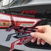 3D Für Trax Cruze Malibu Captiva Explorer Aveo RS Styling Emblem Metall Autoaufkleber Auto Heckemblem Aufkleber Zubehör