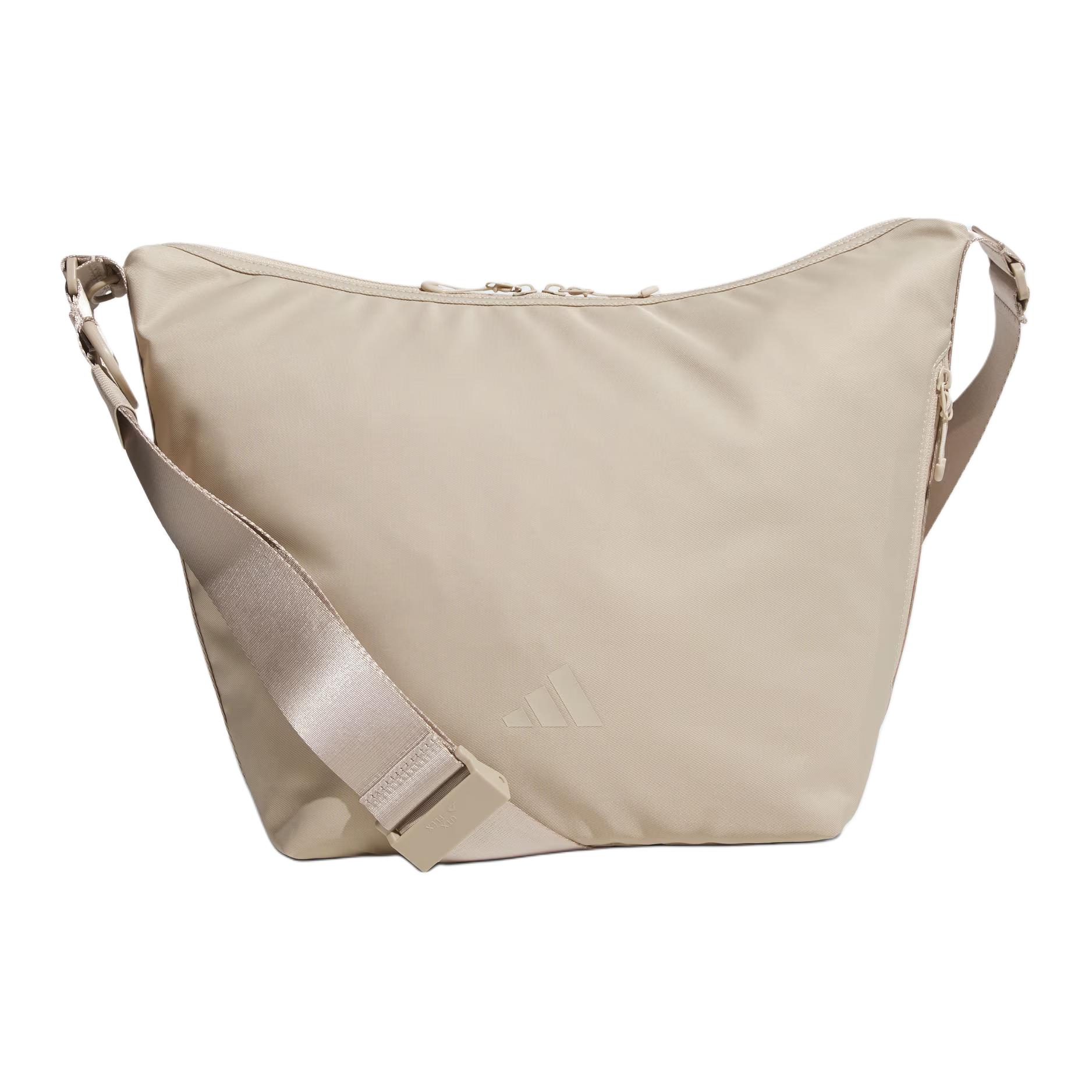 

Новая сумка через плечо из переработанного полиамида Adidas VERBIAGE, сумка кросс-боди обычного размера, женская, цвет чудо-коричневый KF2488 42.9*18.0*31.0CM