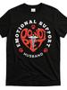 A Humorous Graphic T-Shirt for Men Featuring a Funny Emotional Support Husband Theme, Ideal for Pet