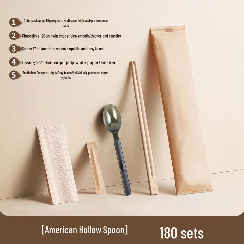 Disposable Chopsticks Tableware Set