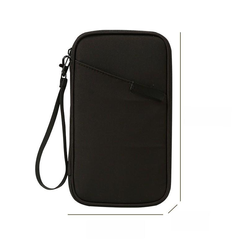T400 Travel Document Organizer With Oxford Cloth For Airport And Trip Storage