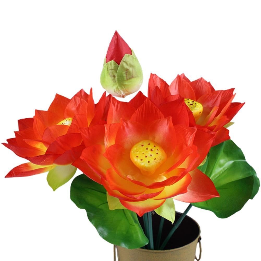 Fake Flower For Wedding Garden Lotus Silk Water Lily