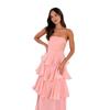 Women's Summer Sexy Fashion Strapless Backless Cake Dress