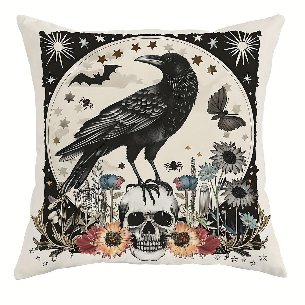 Mystical Night - Inspired Fantasy PillowcasesLiving Room Sofa Cushion Cover, Soft and Comfortable, Bedroom Room Decoration