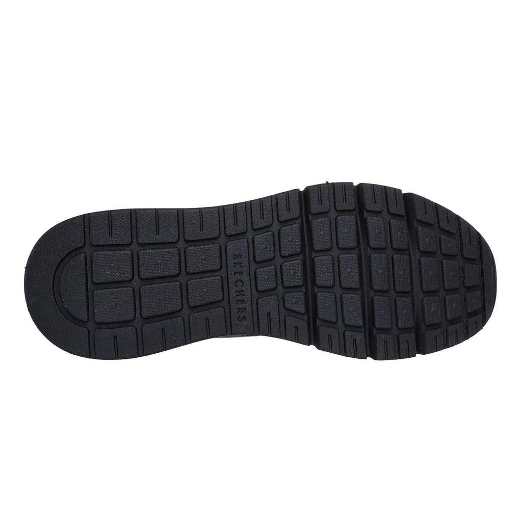 Skechers Mens Decorative Leather Air Cushioned Trainers