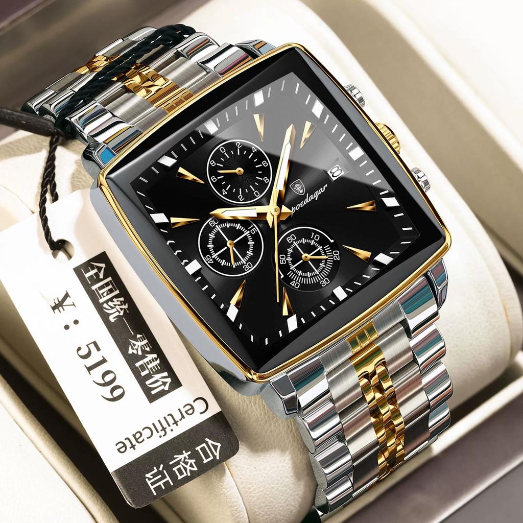 New fashion technology sense multi-functional Business Men's quartz watch, suitable for Christmas and Halloween gifts