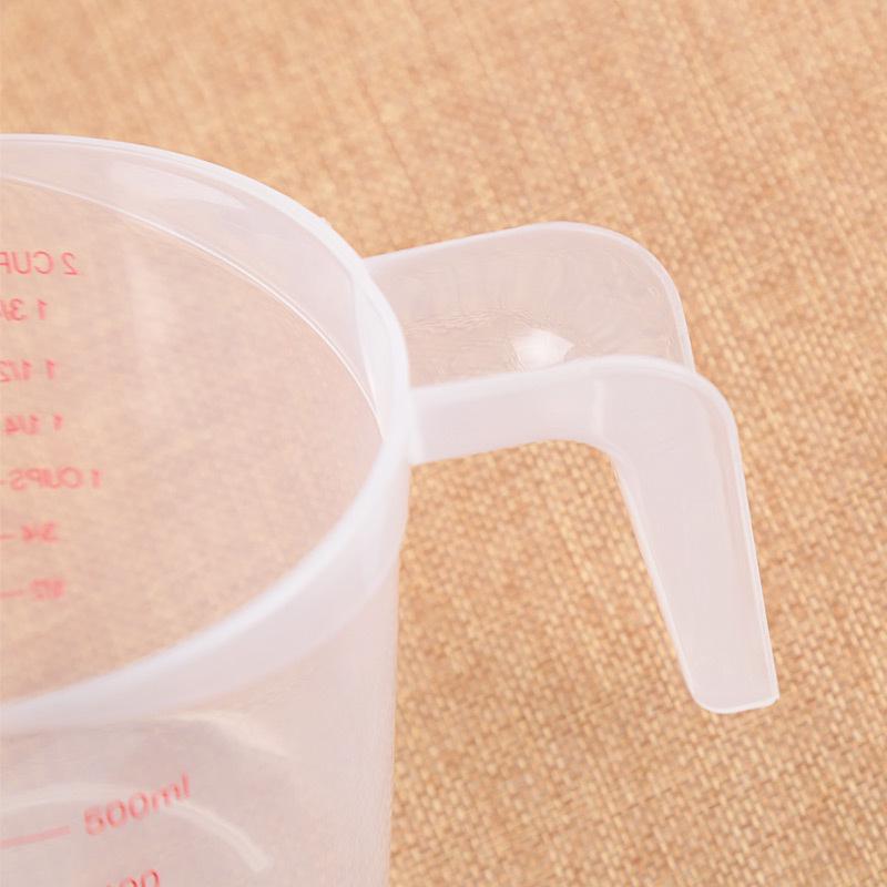 Baking Tools: High-Quality Plastic Measuring Cup (250/500/1000ml) with Scale