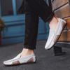 Taglie forti Scarpe da uomo in vera pelle fatte a mano Mocassini Scarpe casual comode Scarpe da guida da uomo Mocassini Scarpe basse da uomo