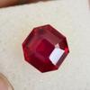 Natural Red Ruby Loose Gemstone Special 7 Ct Square Cut for Loved Ones for Jewelry Making and Crafts