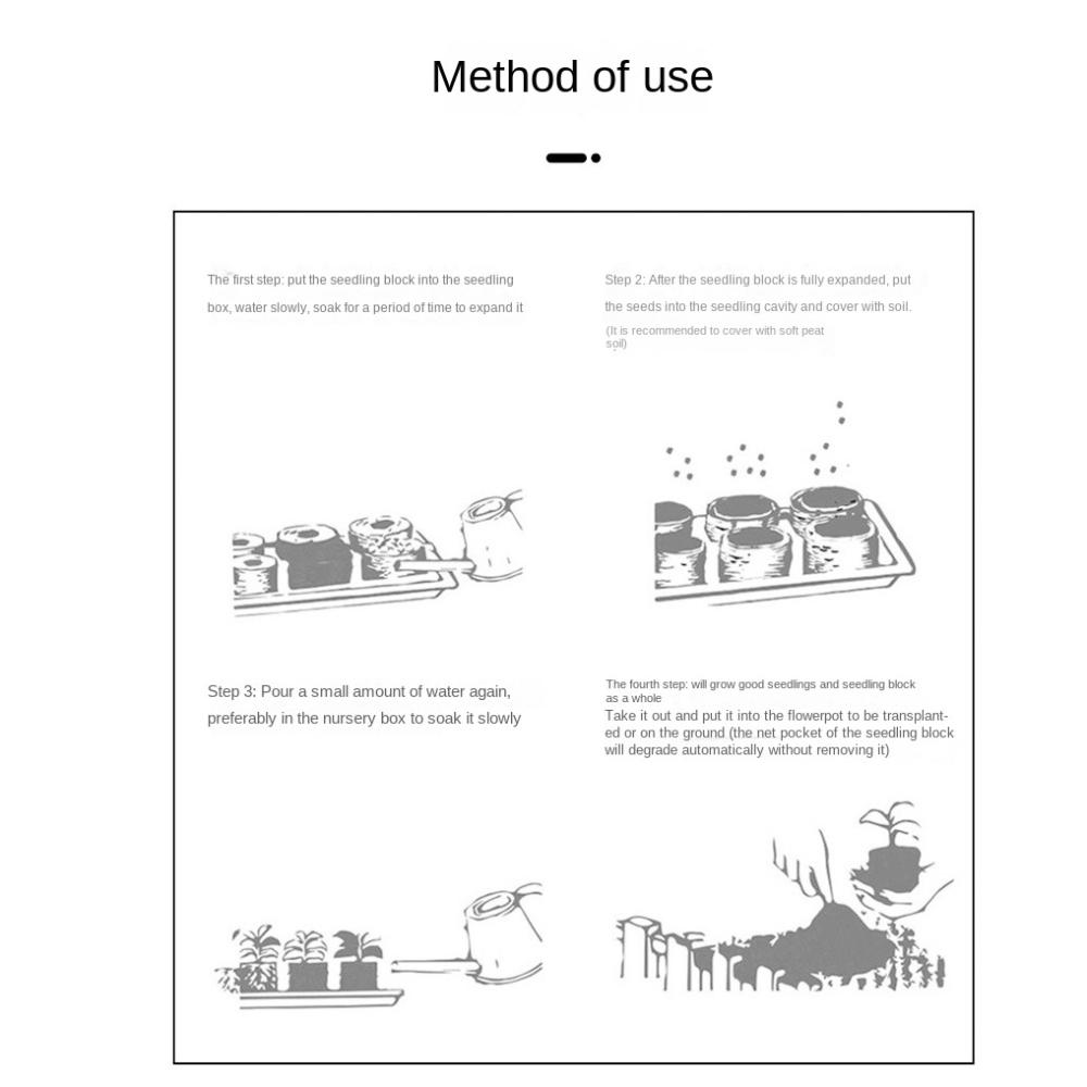 Mini Greenhouse Seed Starter Tray 6/12Grids Plant Starter Kit New Plant Germination Base  Garden
