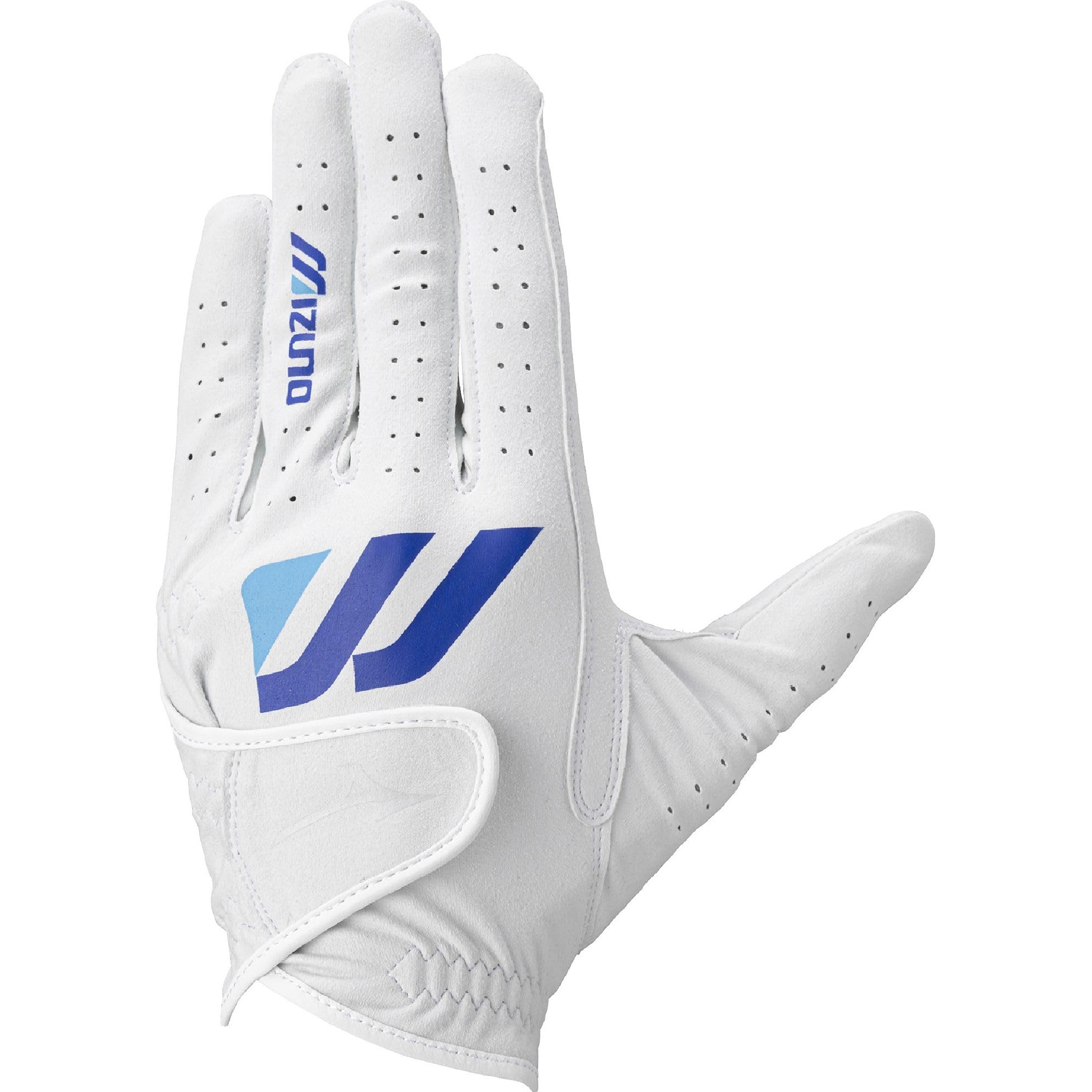 MIZUNO Golf Glove Monogram M Synthetic Leather Model Left Hand White 22cm 5MGML601 Men s