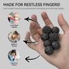 Magnetic Sensory Silicone Ball Hand Touch Ball Soft Massage Training Raised Point Waist and Back Foot Massage Ball 4/8 Pieces