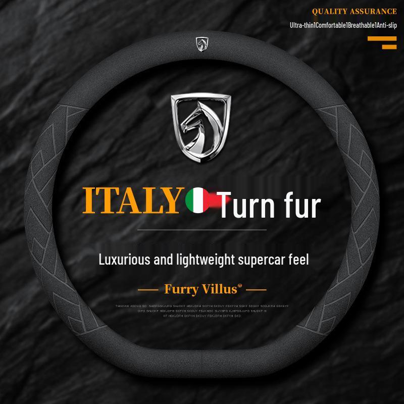 Non-Slip Steering Wheel Cover for Baojun 730, 560, 360, 510, 310, 310W, 530