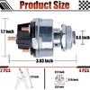 Ignition Switch With Key, Universal Ignition Key Switch, 12V 4 Position Starter Key Ignition Switch, Fits Most Car, Truck, Tractor, Trailer,