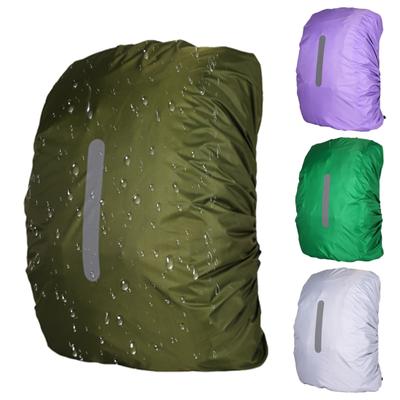 Backpack Rain Cover Strip Multifunctional with Reflective Storage Bag School Bag Rain Cover Camping