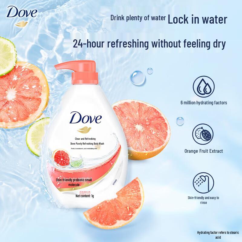 Dove Refreshing & Moisturizing Body Wash