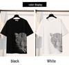 2024 Pure Cotton Women's Rhinestone Top - Mid-Length European Edition