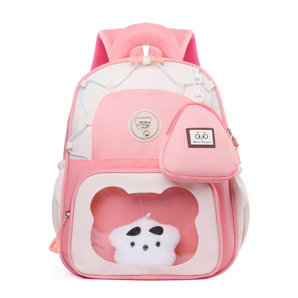 The Schoolbag Is Casual and Lightweight To Reduce the Burden. Middle and Large Class Children's Backpack Is Fashionable and Versatile. Grade 1