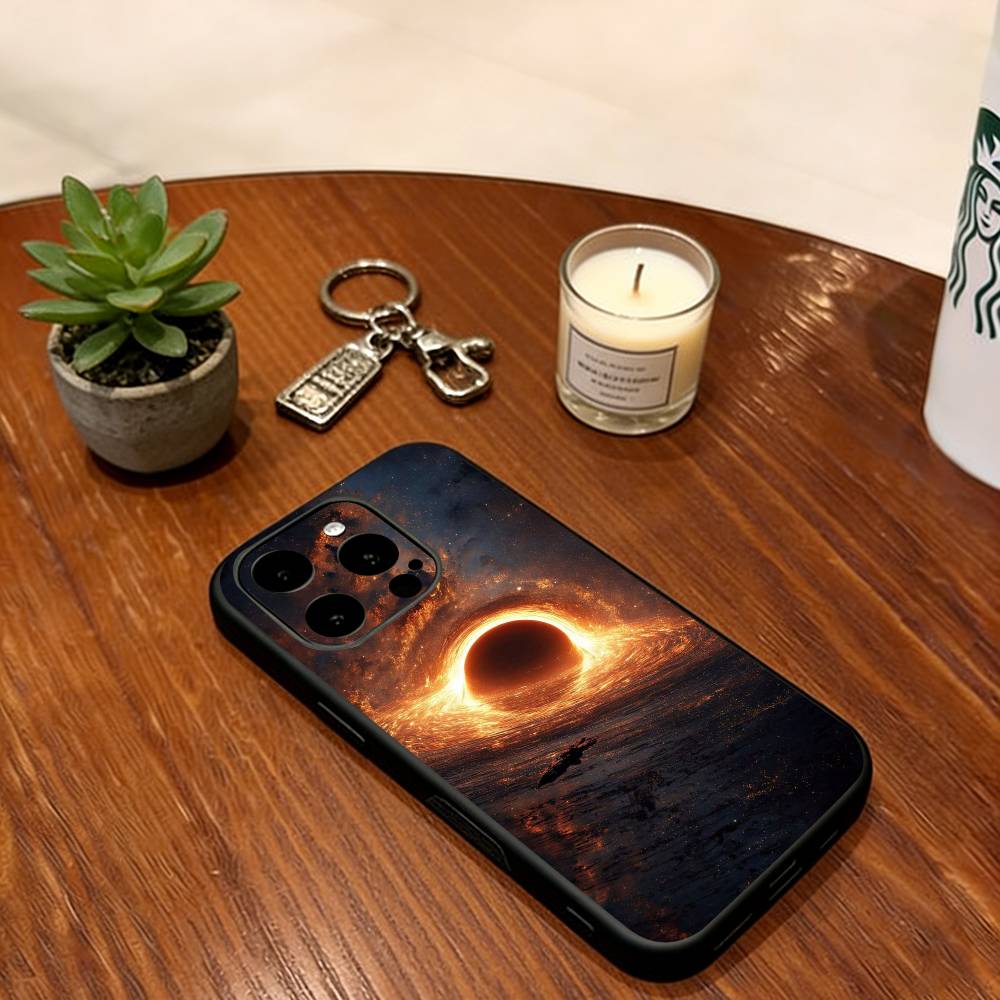 

Cosmic black hole Phone Case Silicone Soft For IPhone 17 16 15 14 13 12 11 X XR Plus Pro Max Plus iPhone12ProMax