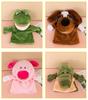 Interactive Animal Hand Puppet for Storytelling - Plush Toy with Movable Mouth