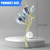 Versatile Elegant Magnolia Floral Brooch Metal Pin Closure For Formal Casual Wear Secured Attachment Design Collar Pin