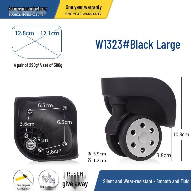 Rodas de Substituição Universal para Malas e Malas de Trolley