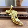Alloy 3D Dragon Can Rotate Dragon Tabletop Arts And Crafts Decoration Dragon Statue Creative Gift Children'S Toy Gift