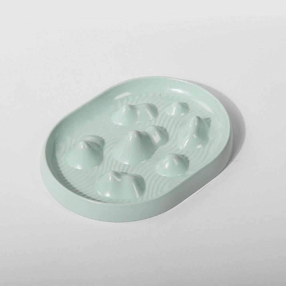Pet Slow Feeder Bowl for Dogs & Cats, Anti-Choking Non-Slip Bloat Prevention Food Dish, Durable Pet Feeding Bowl Utensils