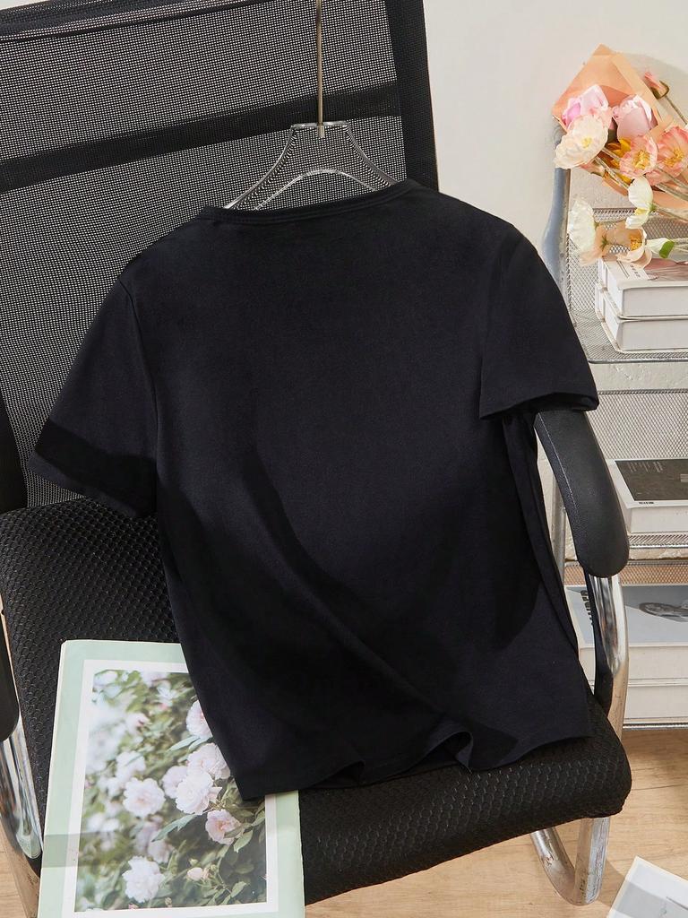 Tween Boys' Summer Anime Character Printed Round Neck T-Shirt