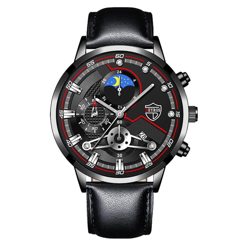 

Belt Watch Men S Calendar Luminous Automatic Quartz Watch