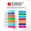 K1AE 35pcs Educational Microscope Prepared Slides Seven Categories Biology Classroom
