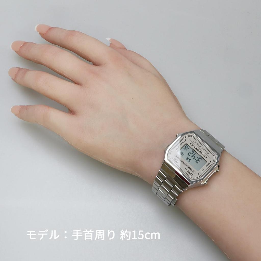 Casio Digital Vintage Series and Silver x Light International Model Watch, A168WA-8AY, Men's, Women's, Kids, Beige, [Used]