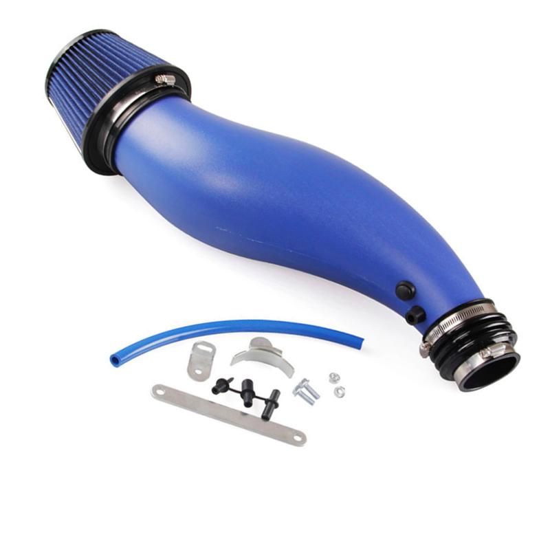 SPSLD Plastic Air Intake Pipe For Honda Civic 92-00 EK EG with Air Filter Carbon Fibre Intake Pipe