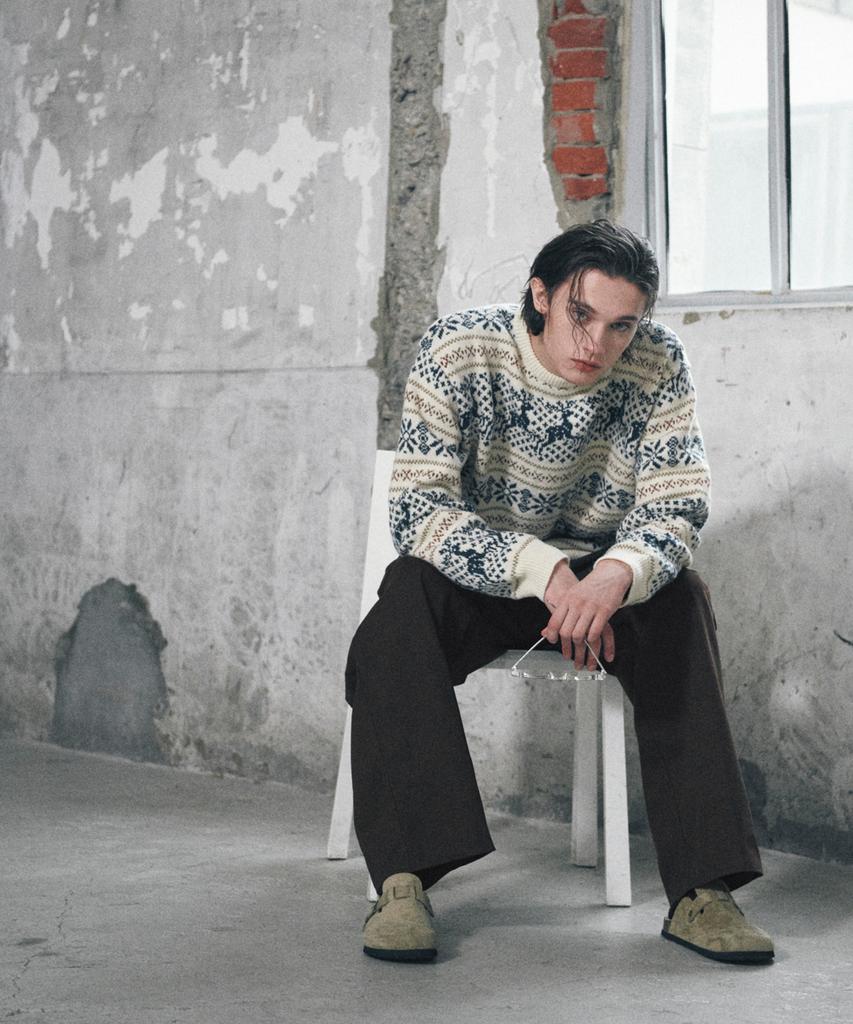 GLW Classic Nordic Knit Cream