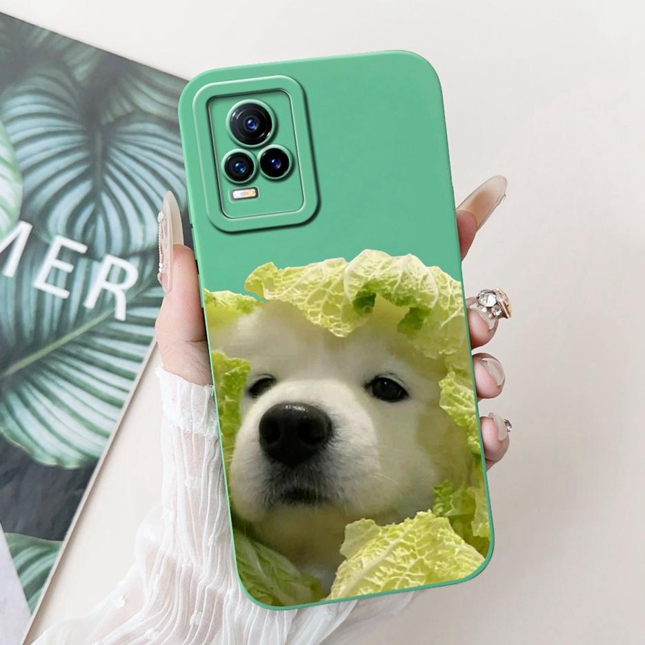 For Vivo V21e 4G Case V2061 Cute Funny Animals Painted Cover Soft Silicone Phone Case For Vivo V21 V 21 e VivoV21e Fundas Bumper