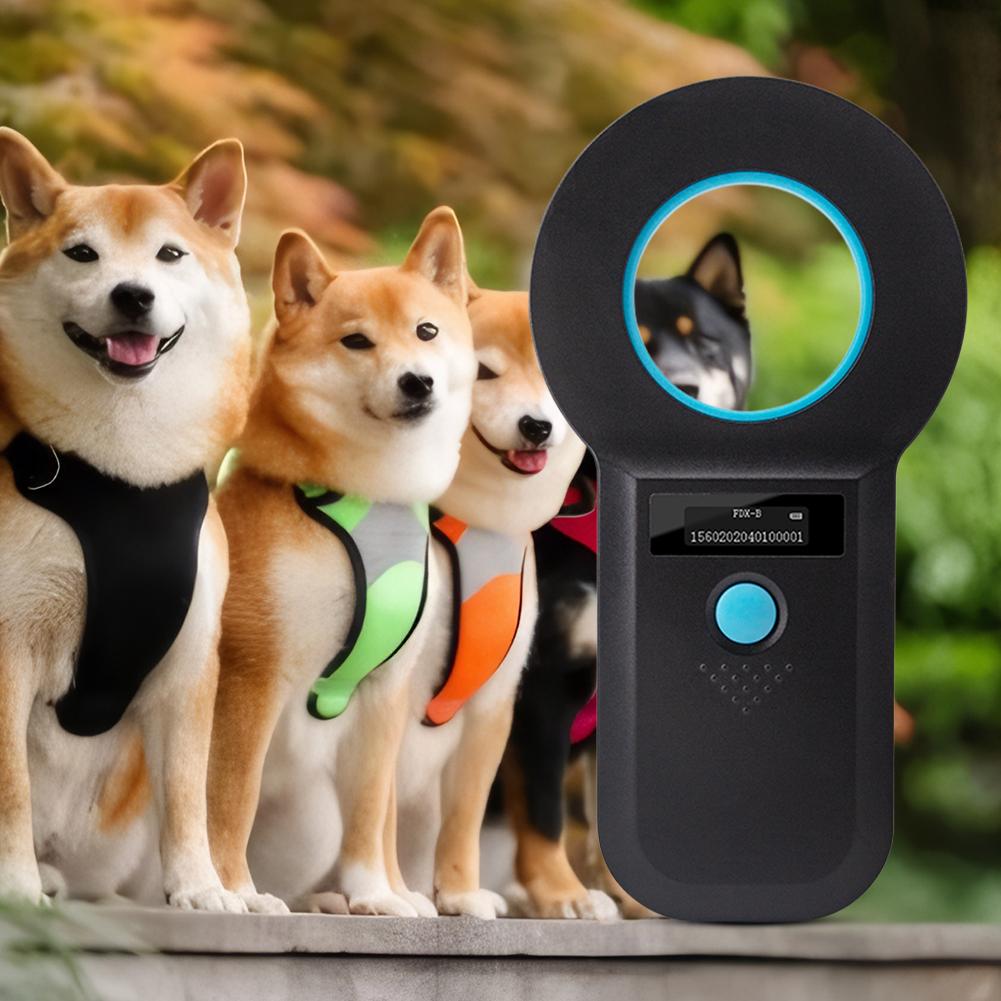 Handheld RFID EMID Micro Chip Scanner EMID FDX-B(ISO11784/85) Animal RFID EMID Reader Animal Chip Scanner for Cat Dog Pet Animal