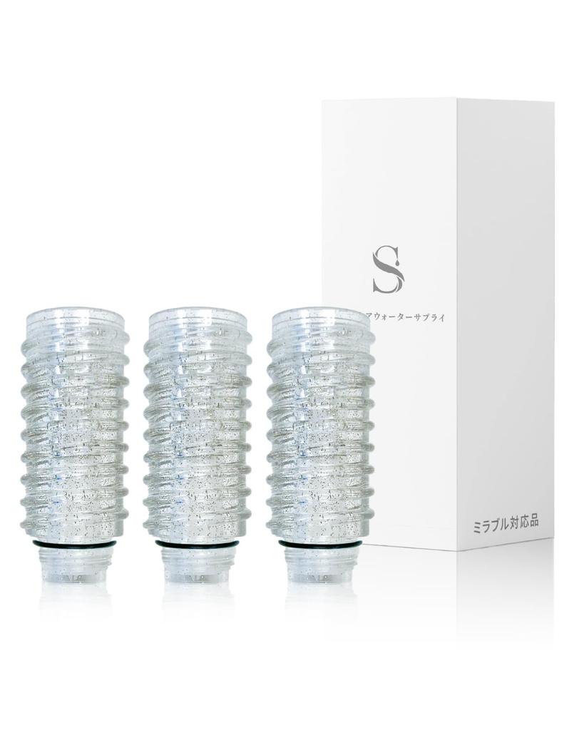 Water Purification Cartridge for Shower Head Compatible with Mirable Plus Tornado Stick Chlorine Removal (3)