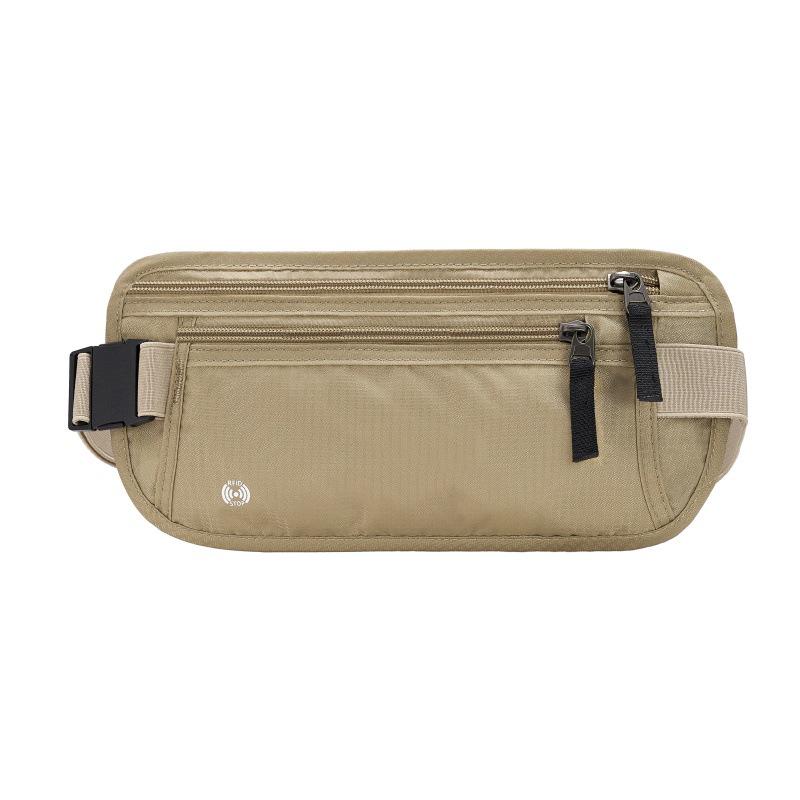 Waterproof Anti-Theft Passport Waist Bag with Phone Storage