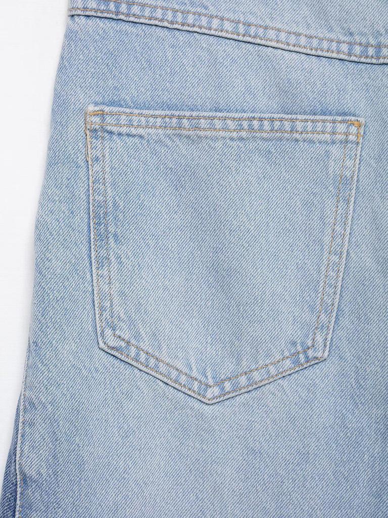 TAOP&ZA Damen Frühling/Sommer High Waist Patchwork Wide Leg Jeans 6164075