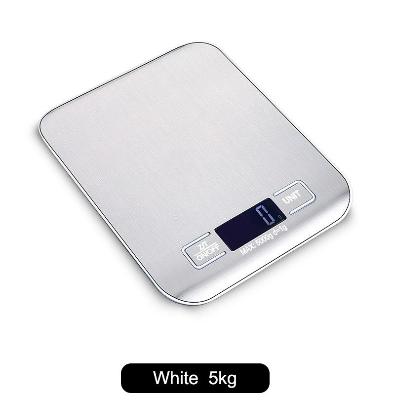 Digital Kitchen Scale LED Display Stainless Steel Panel Electronic Scales Home Jewelry Food Snacks Weighing Baking Tools