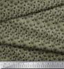 Soimoi Japan Crepe Satin Fabric Artistic Floral Decor Fabric Printed Metre 42 Inch