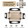 Reble Silicone Bread Loaf Pan Liner, Food-Grade Silicone Bread Sling, Loaf Pan Lifters - Non-Stick&Easy Clean Dough Transfer Tool with 4 Handles -