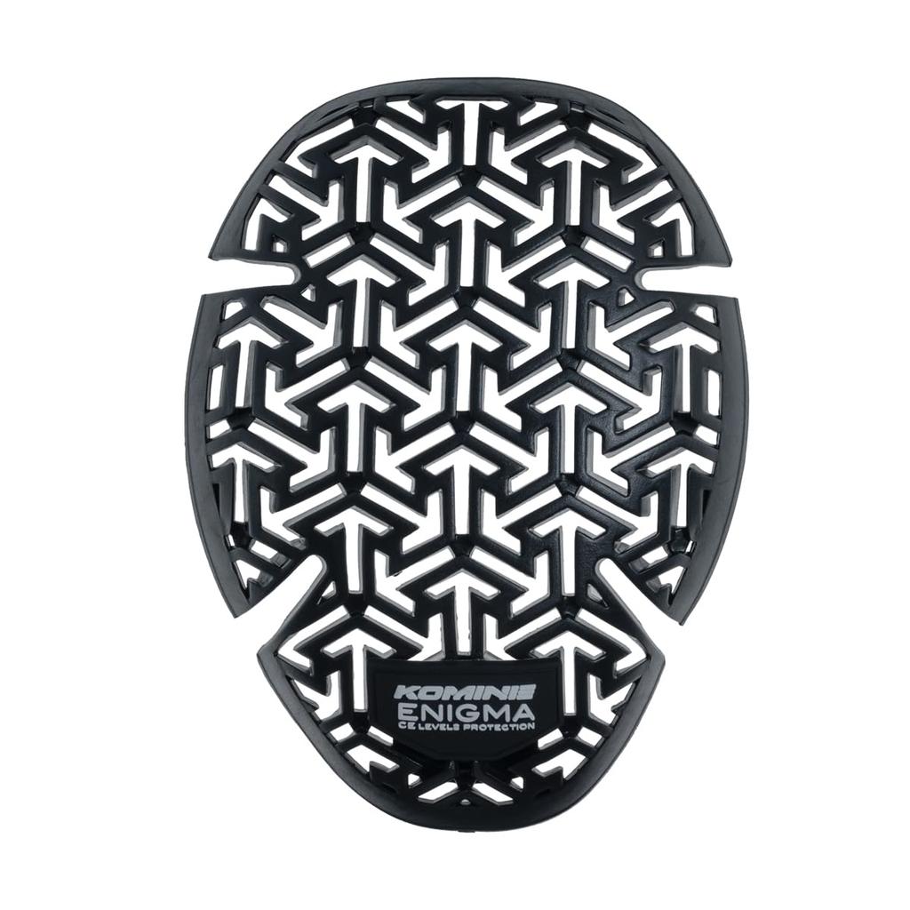 Komine SK-853 Enigma CE2 E/S/K Guard Protector for Motorcycles Black Free