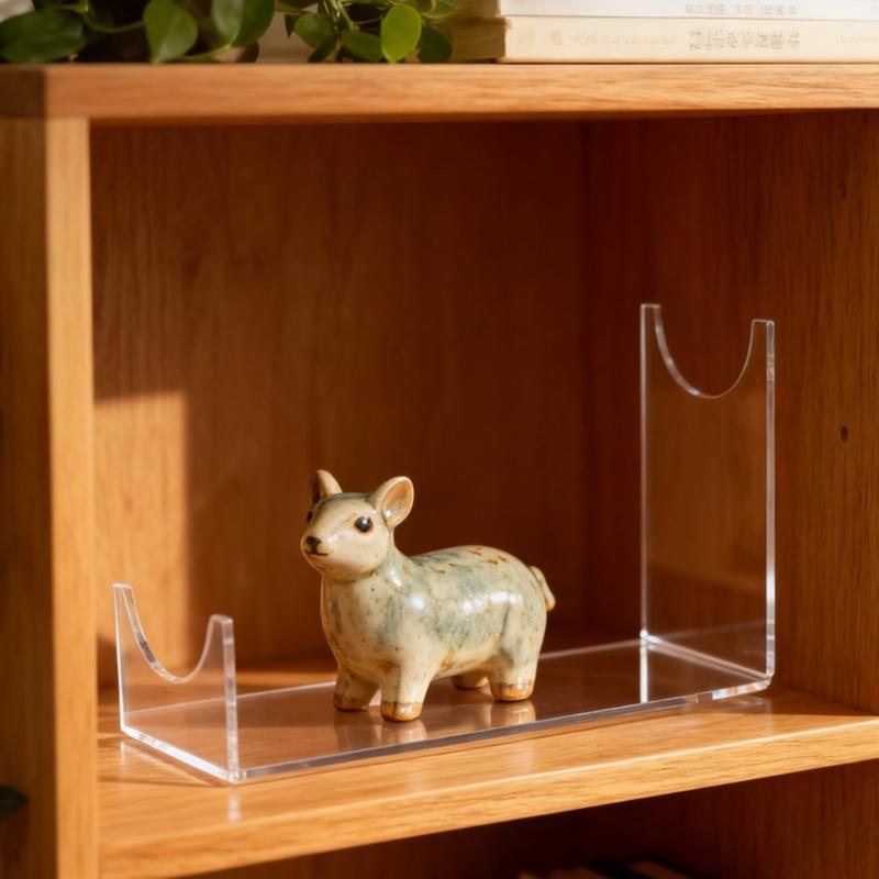 Étagère d'exposition en acrylique Sûre Pour l'exposition de objets de valeur Dans un environnement commercial et résidentiel Avec un entretien et un nettoyage faciles