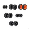 Replacement Wheels for Folding Utility Cart - Set of 2